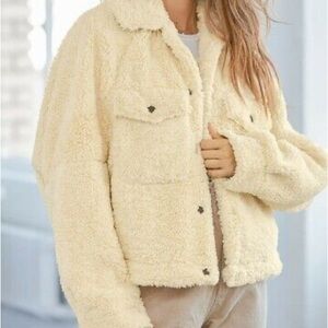 Women's We the Free Sherpa swing Jacket.